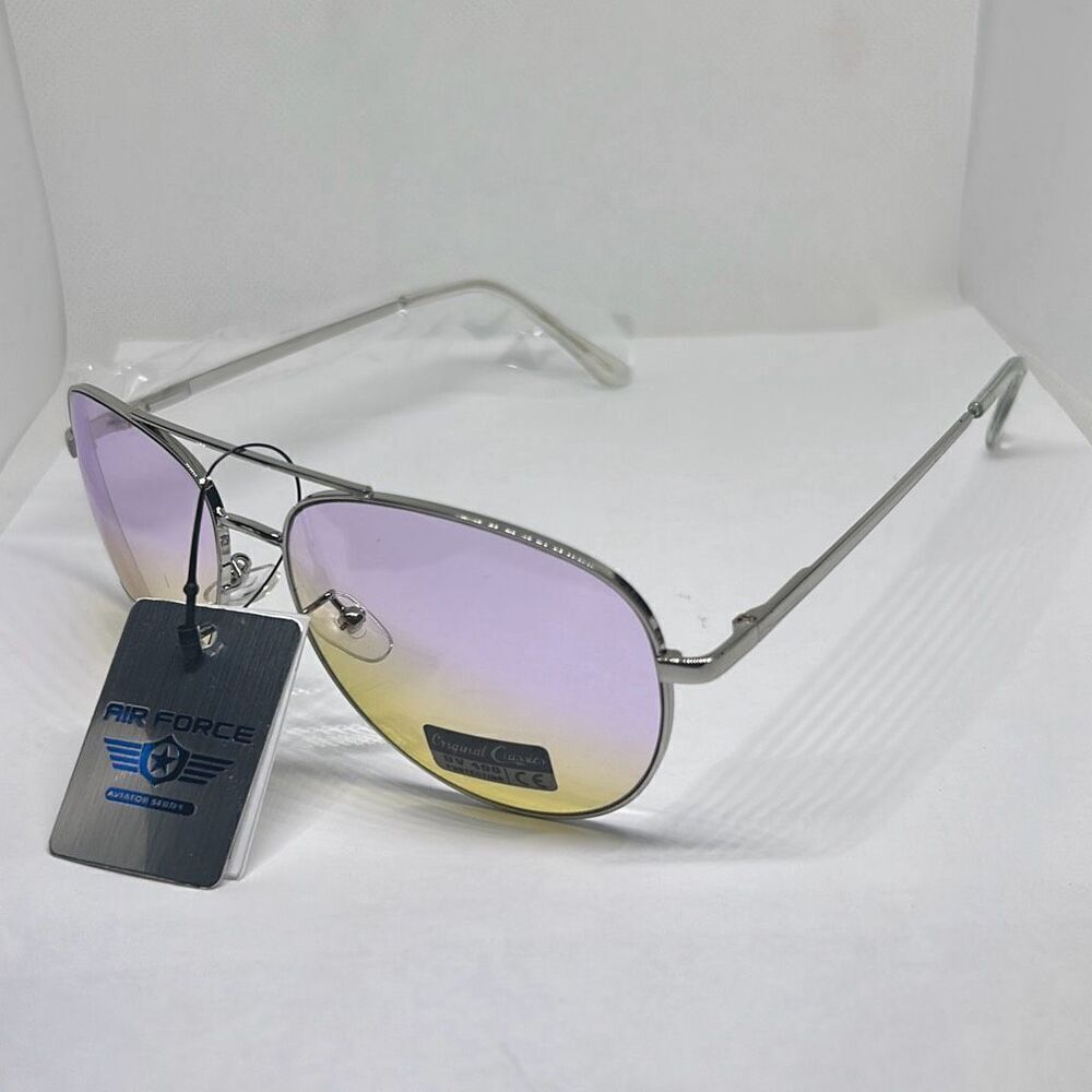 Air Force Unisex Aviator Ocean Lens Sunglasses